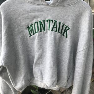 Gray Montauk Women's  Lite Hoodie